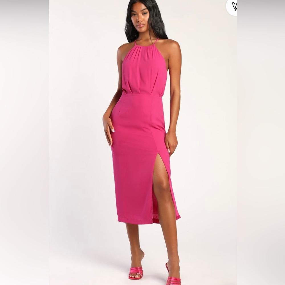 Lulus ‘a magenta dress size small